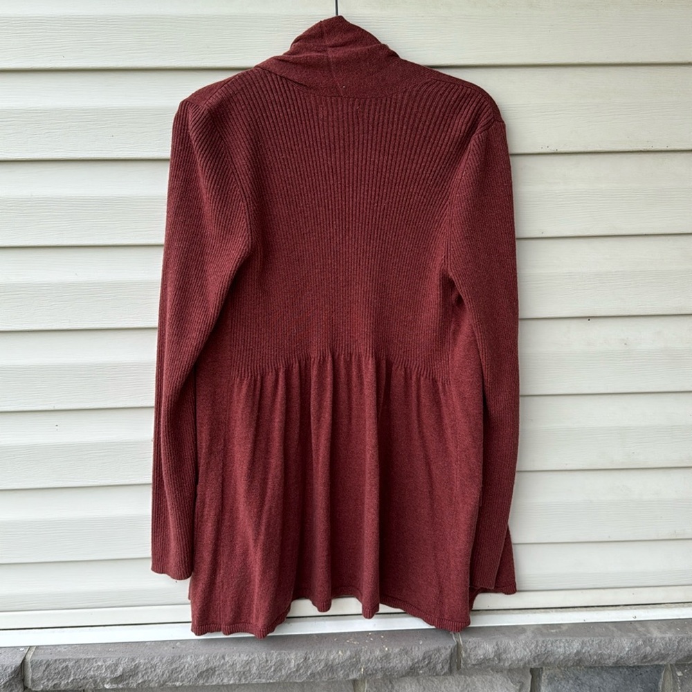 Sonoma open rust cardigan - Picture 5 of 6